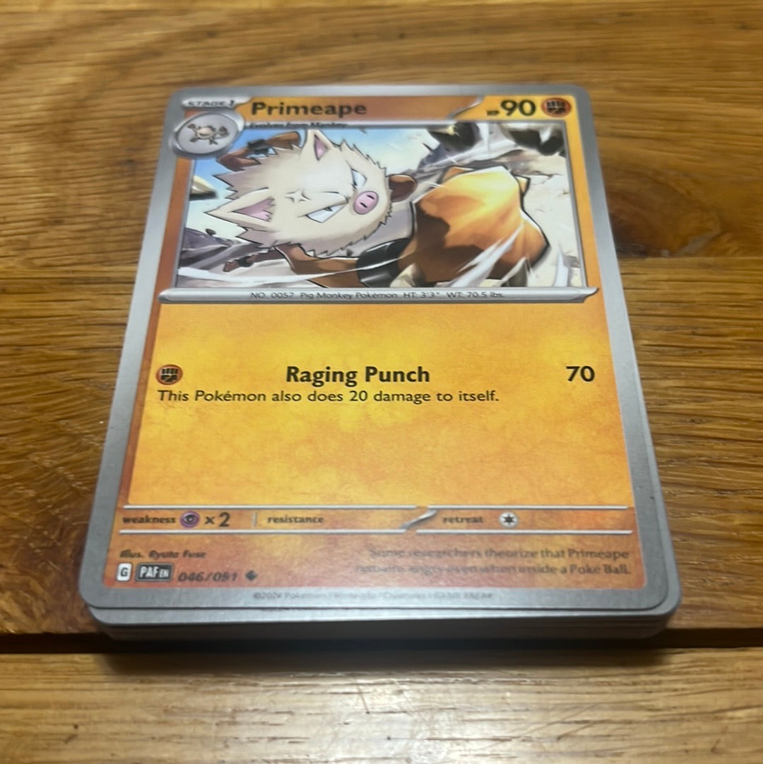Paldean Fates: Primeape #46 Paldean Fates: Primeape #46